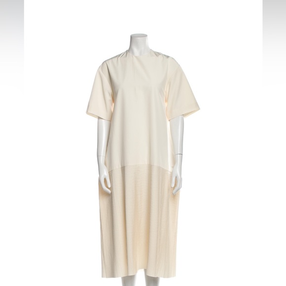 Gia studios dress size M or 38 beige long like Toteme - Picture 1 of 3
